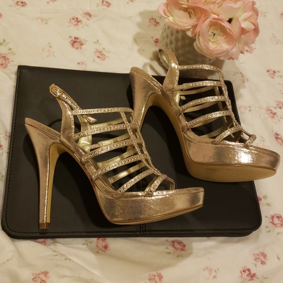 NEW Rhinestone High Heels - Picture 2 of 7